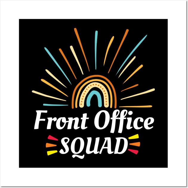 Office Squad Administrative Assistant School Secretary Teach Wall Art by Johner_Clerk_Design